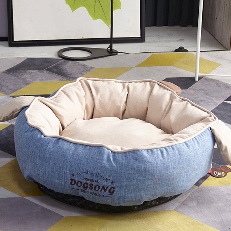 Removable and Washable Cat Nest Dog Bed Pet Cave Teddy Bichon Dog Cushion Lamb Wool Soft Comfortable and Durable