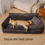 Pet Sofa Pet Kennel Cat Nest All-season Warm